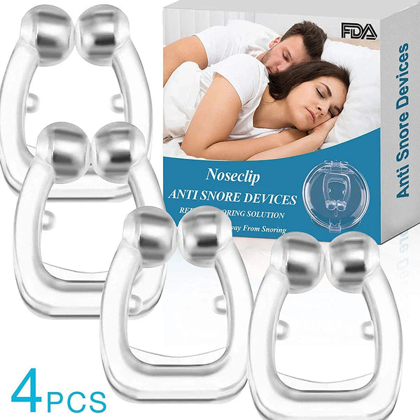 Silicone Magnetic Anti Snoring Nasal Dilator Stop Snore nose clip Aid Easy Breathe Improve Sleeping For Men/Women beauty health