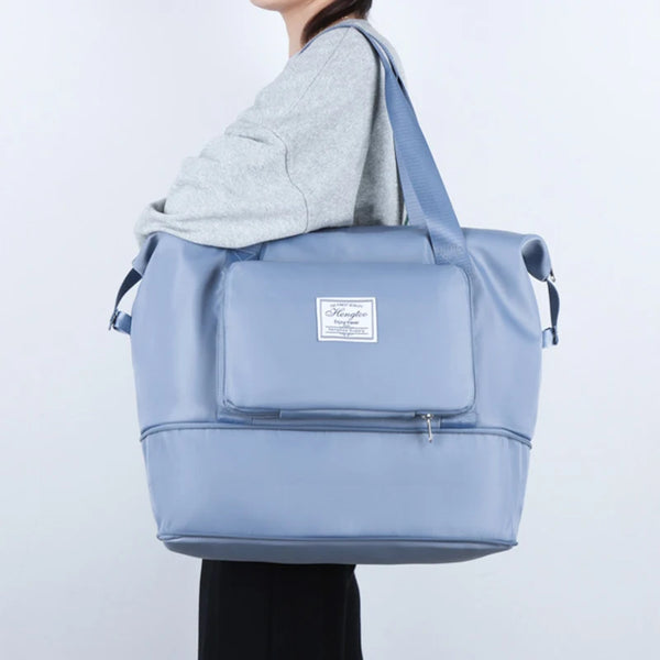 Large Capacity Expanding Travel Bags Luggage Organizer Bag Handbag Waterproof Portable Foldable Travel Clothes Storage Bag New