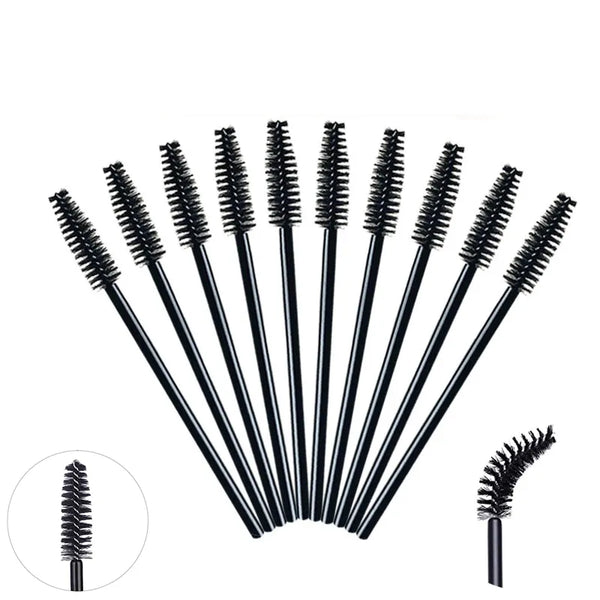 50/100pcs Disposable Eyelash Brush Mascara Applicator Wand Eyes Lip Cosmetics Brushes Extension Cosmetic Make up Tools
